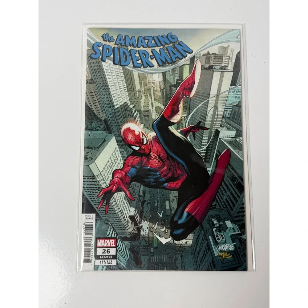 The Amazing Spider-Man 26 LGY 920 Marvel 2023 Pepe Larraz Variant Edition Comic